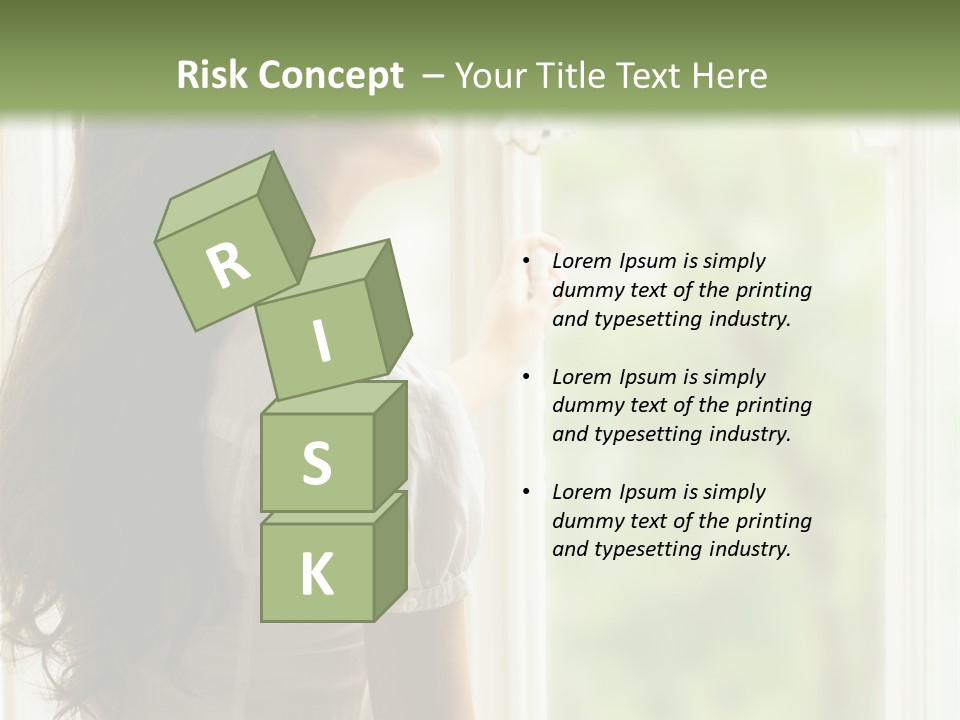 Melancholisch Tagtraum Sch PowerPoint Template