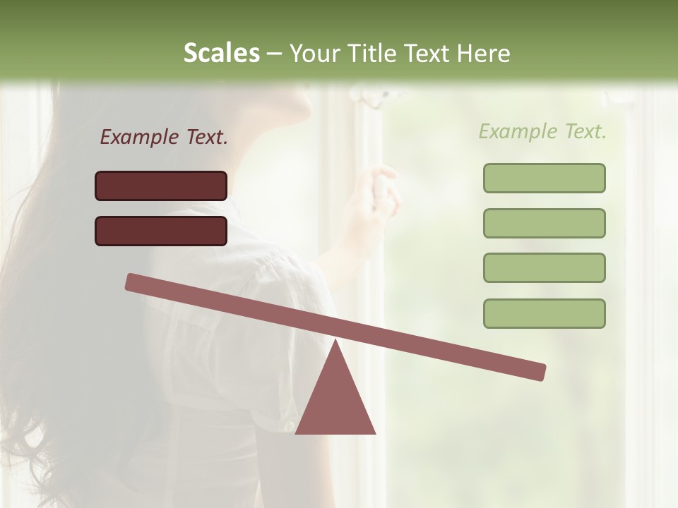 Melancholisch Tagtraum Sch PowerPoint Template