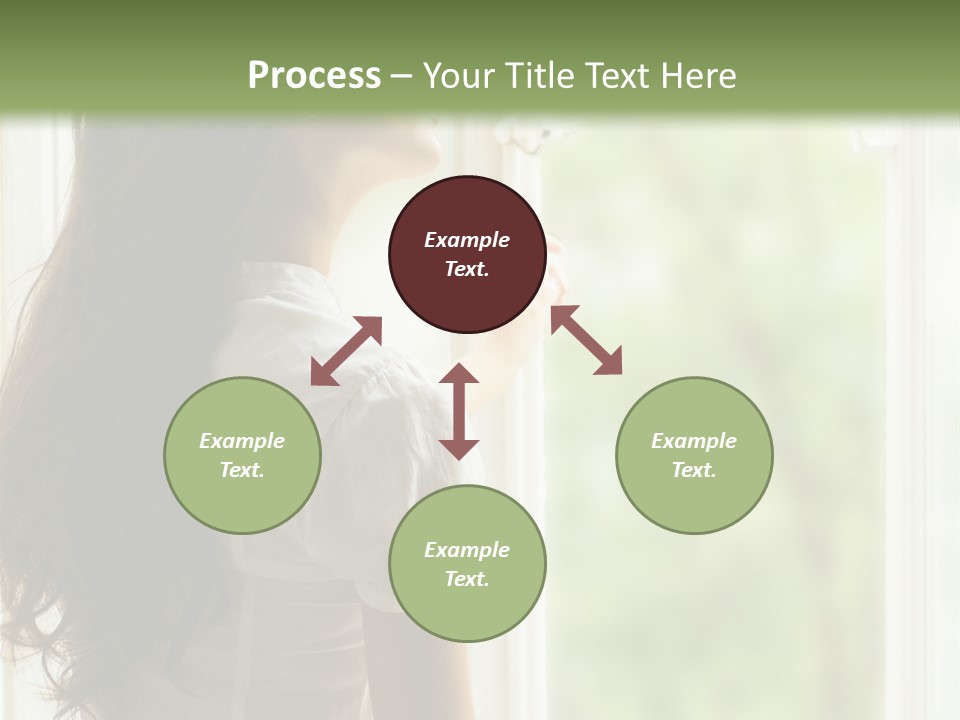 Melancholisch Tagtraum Sch PowerPoint Template