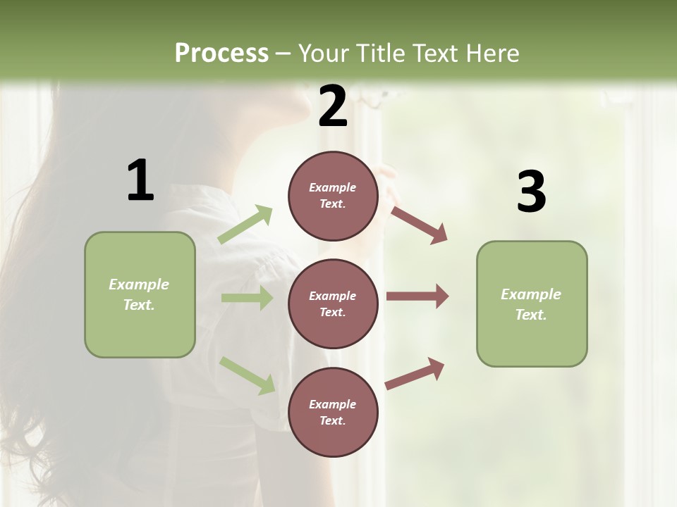 Melancholisch Tagtraum Sch PowerPoint Template