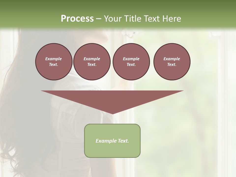 Melancholisch Tagtraum Sch PowerPoint Template