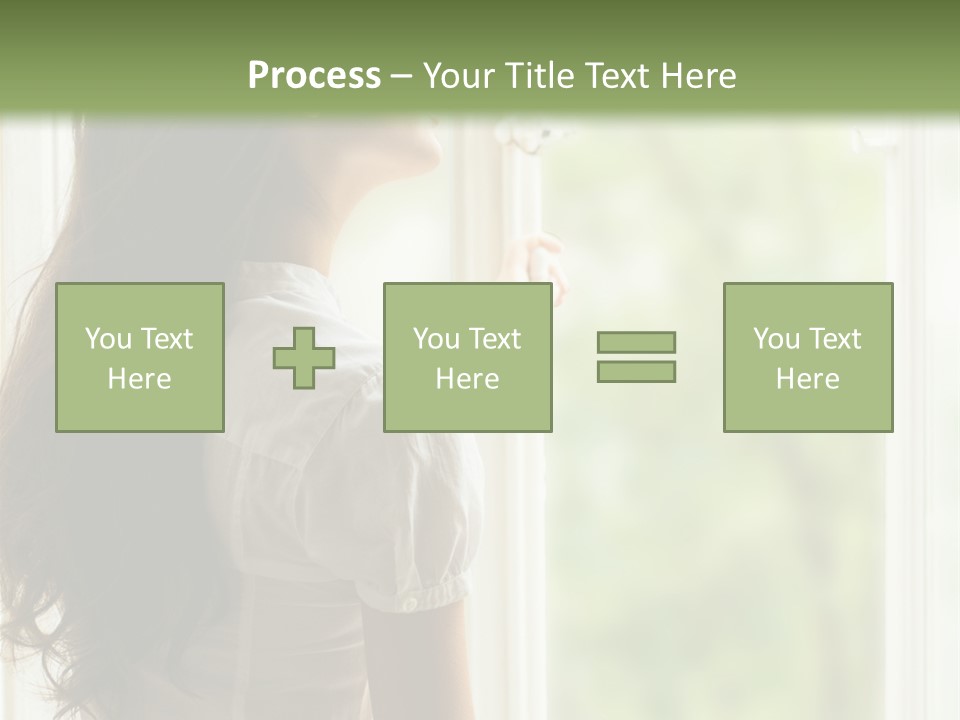Melancholisch Tagtraum Sch PowerPoint Template