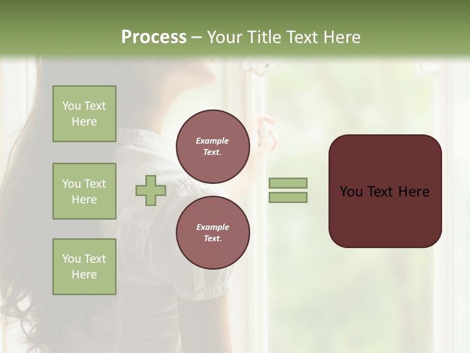 Melancholisch Tagtraum Sch PowerPoint Template