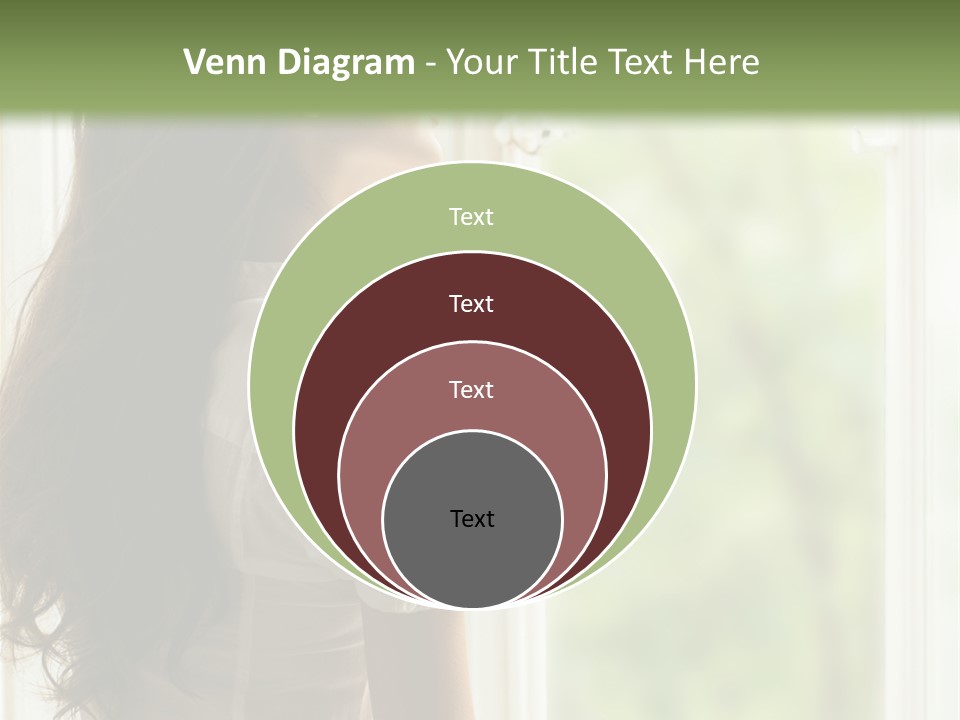 Melancholisch Tagtraum Sch PowerPoint Template