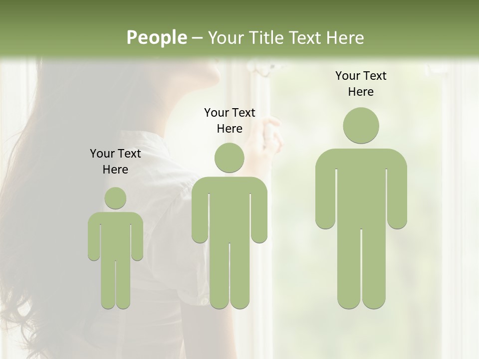 Melancholisch Tagtraum Sch PowerPoint Template