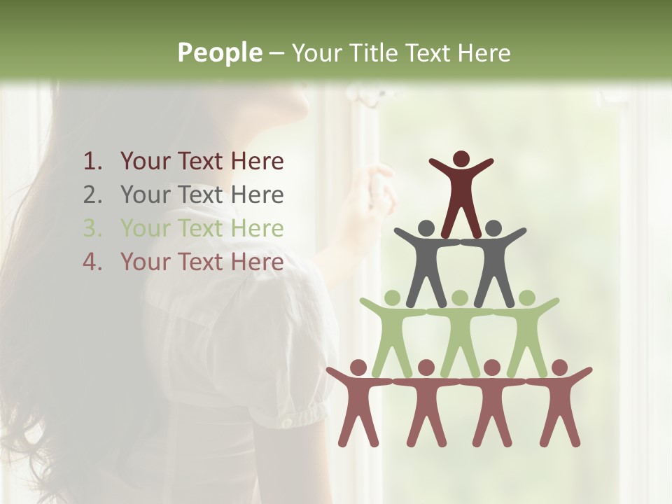 Melancholisch Tagtraum Sch PowerPoint Template