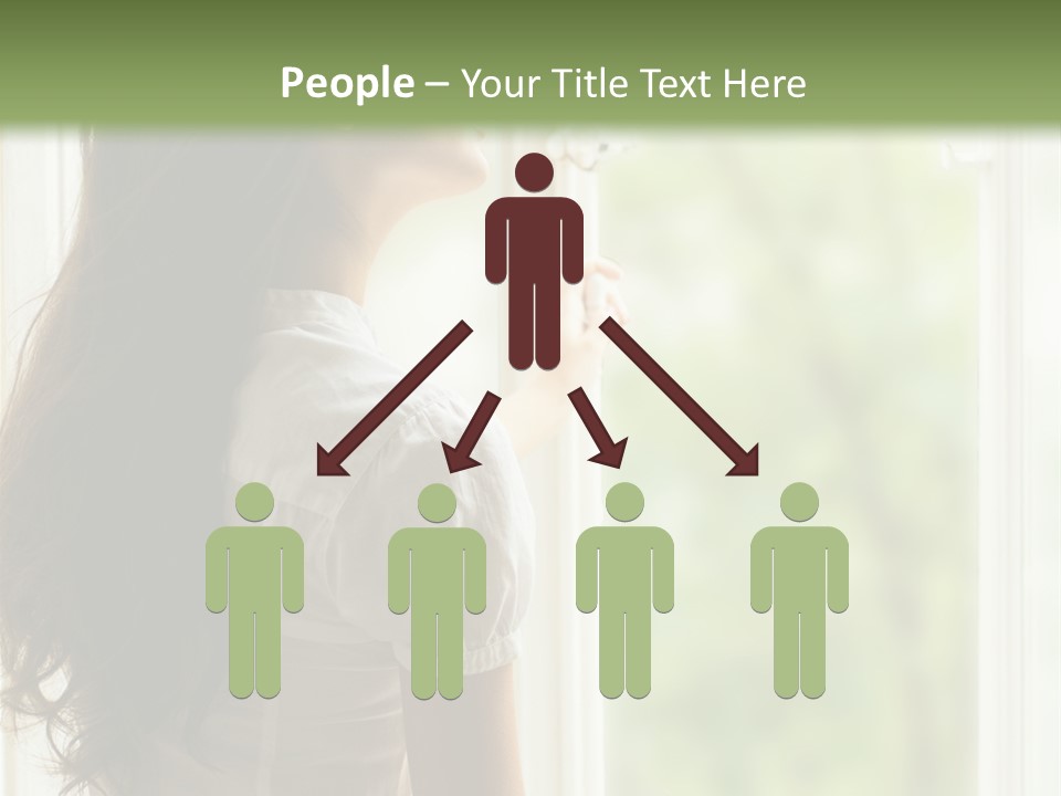 Melancholisch Tagtraum Sch PowerPoint Template