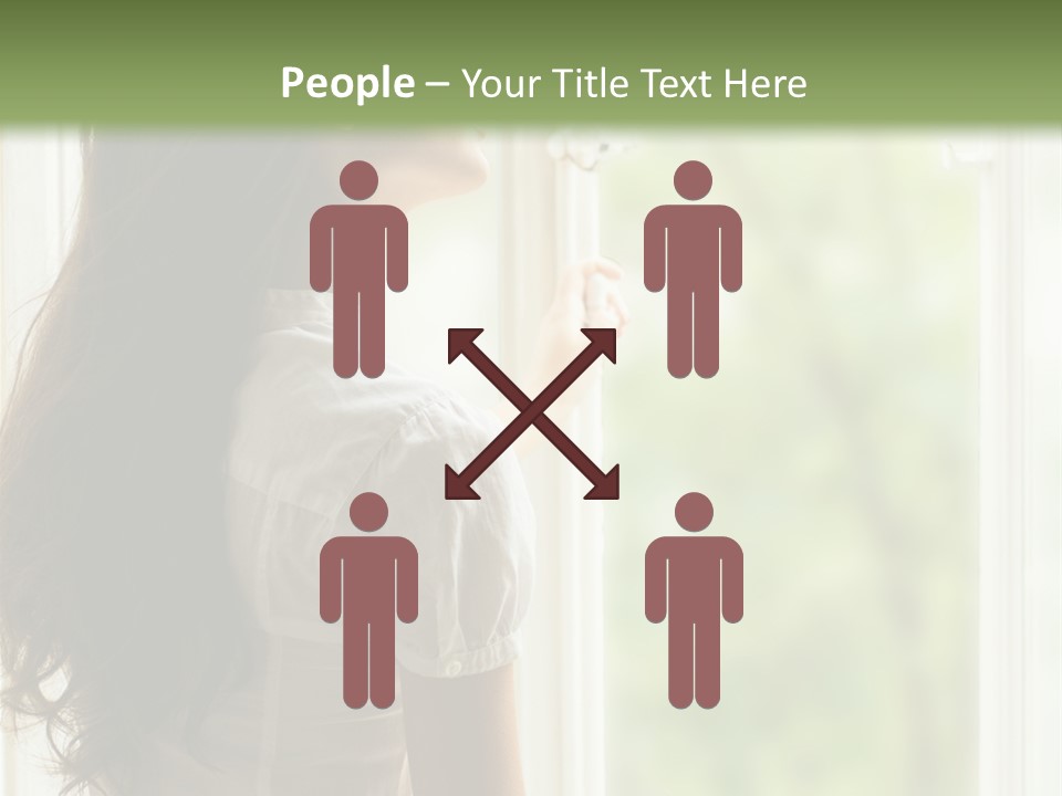 Melancholisch Tagtraum Sch PowerPoint Template