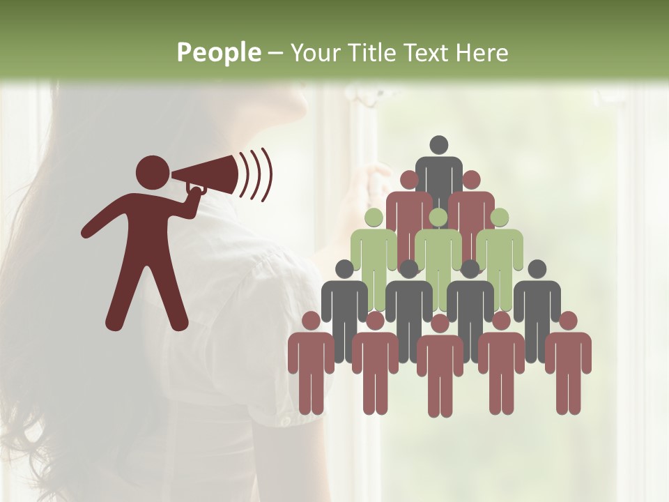 Melancholisch Tagtraum Sch PowerPoint Template