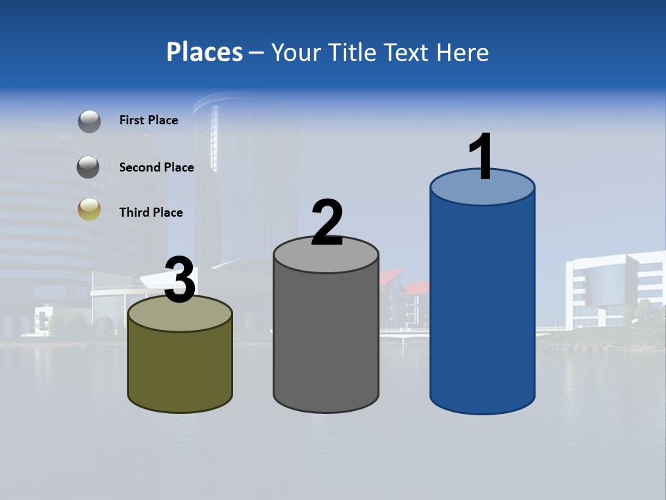 Illustration Shadow Mirror PowerPoint Template