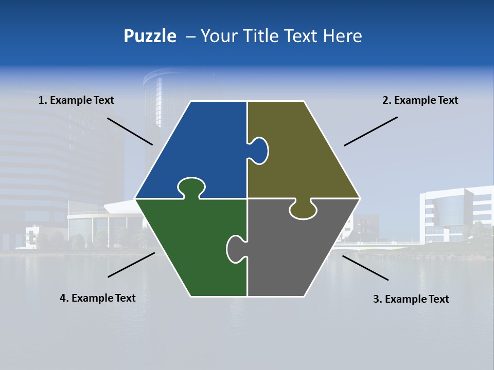 Illustration Shadow Mirror PowerPoint Template