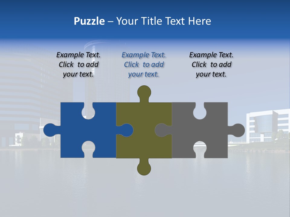 Illustration Shadow Mirror PowerPoint Template