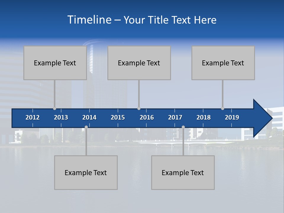 Illustration Shadow Mirror PowerPoint Template