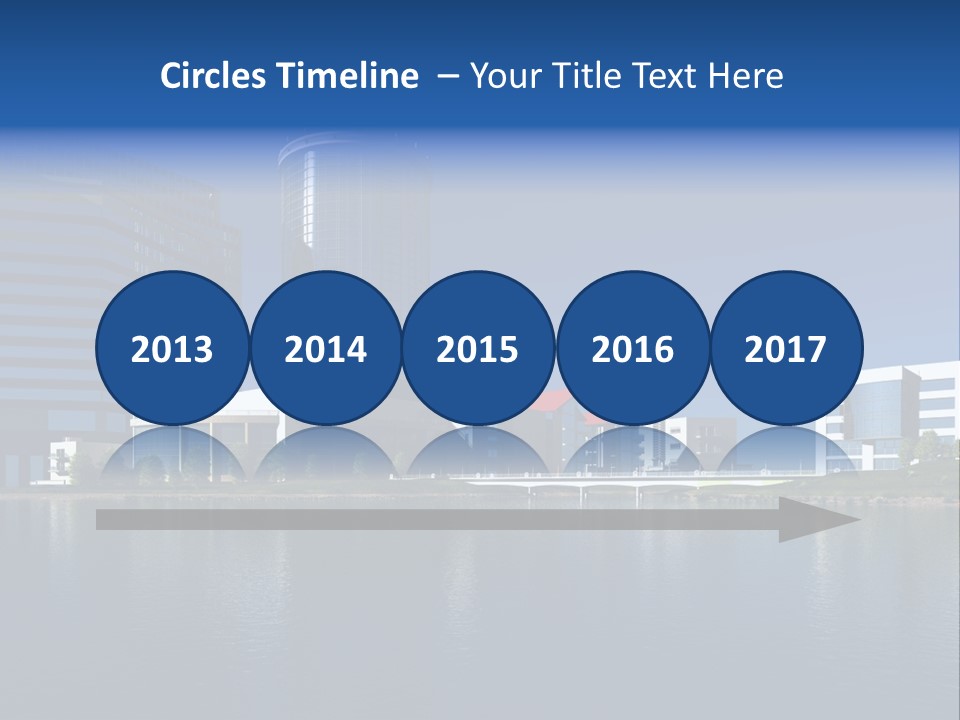 Illustration Shadow Mirror PowerPoint Template