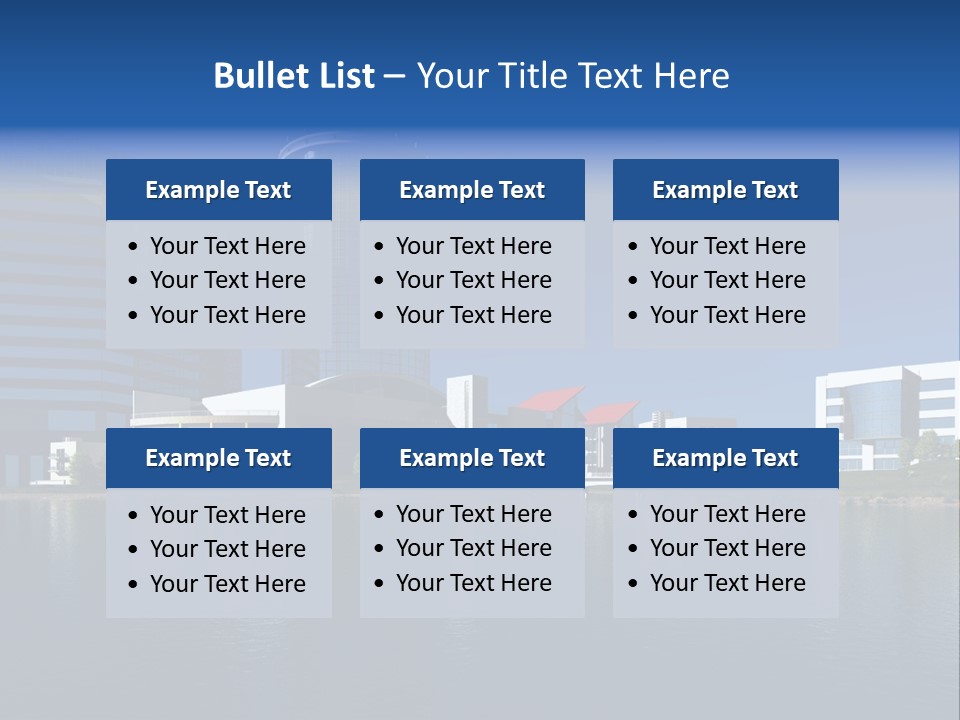 Illustration Shadow Mirror PowerPoint Template
