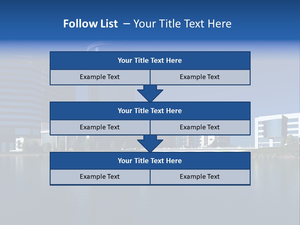 Illustration Shadow Mirror PowerPoint Template