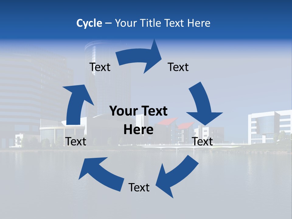 Illustration Shadow Mirror PowerPoint Template