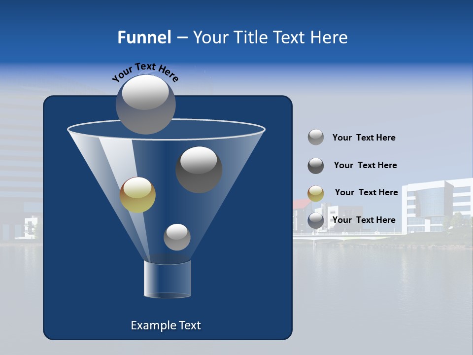 Illustration Shadow Mirror PowerPoint Template