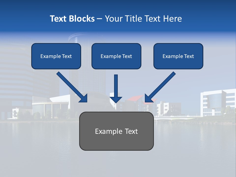 Illustration Shadow Mirror PowerPoint Template