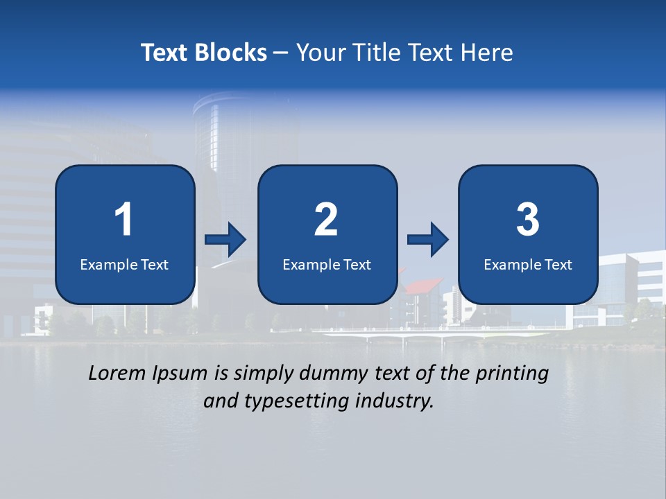 Illustration Shadow Mirror PowerPoint Template