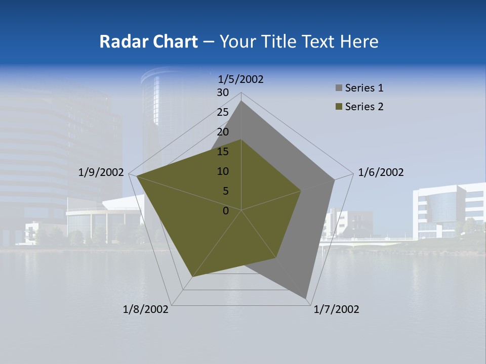 Illustration Shadow Mirror PowerPoint Template