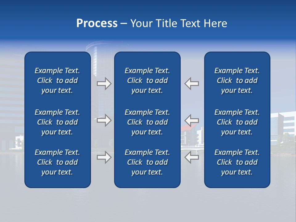 Illustration Shadow Mirror PowerPoint Template