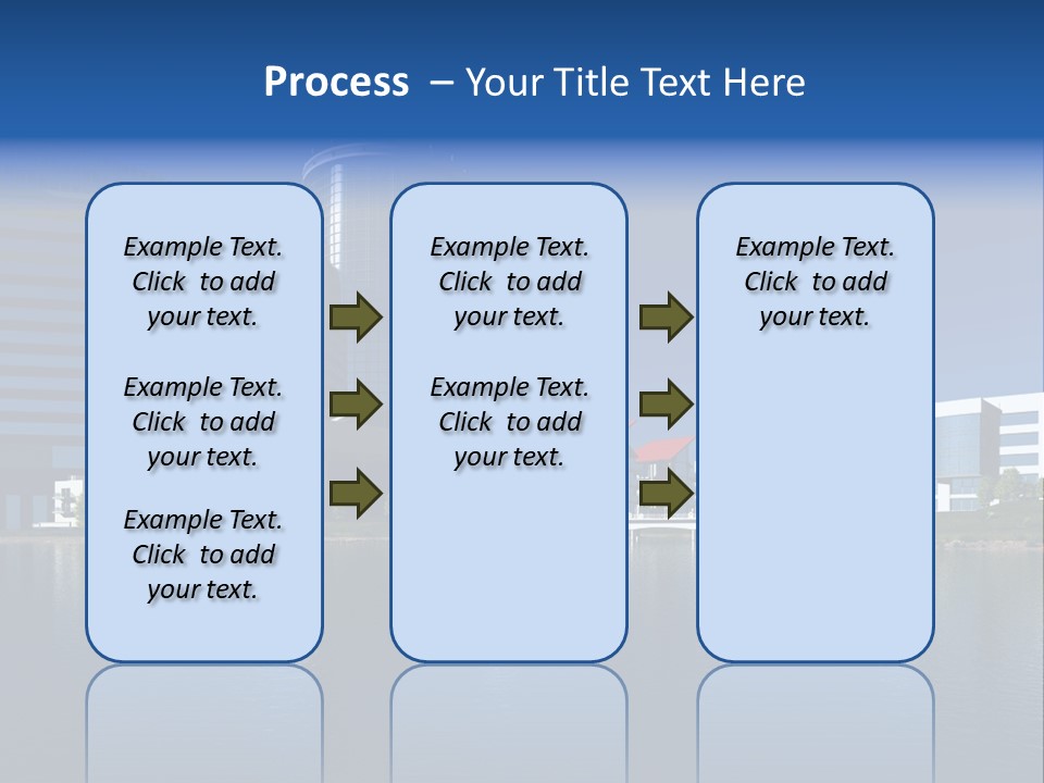 Illustration Shadow Mirror PowerPoint Template