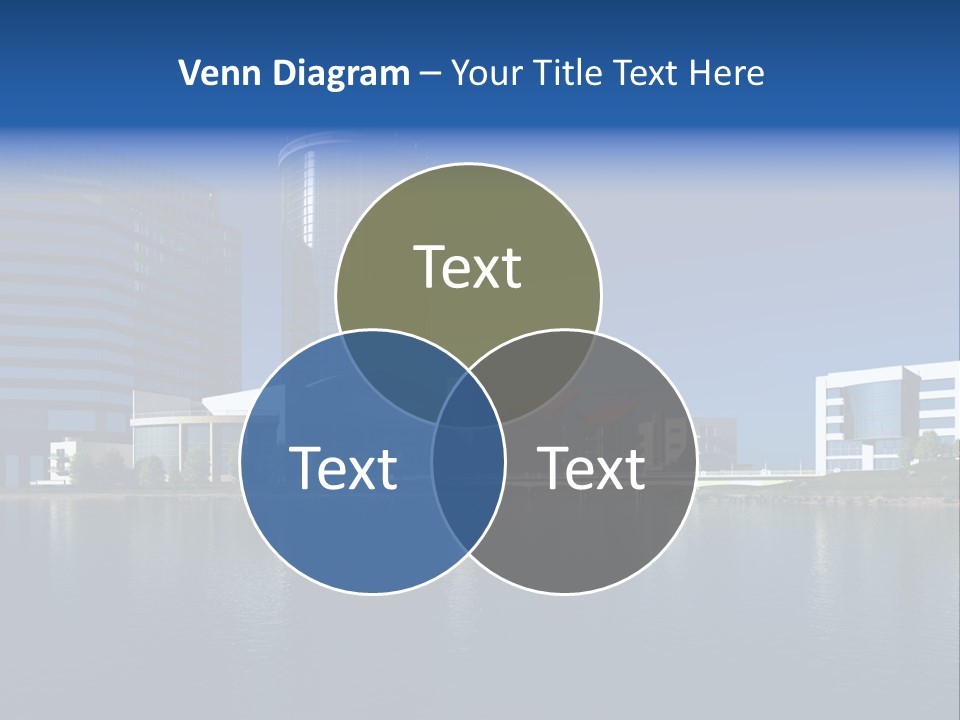 Illustration Shadow Mirror PowerPoint Template