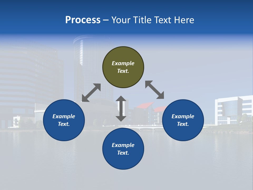 Illustration Shadow Mirror PowerPoint Template