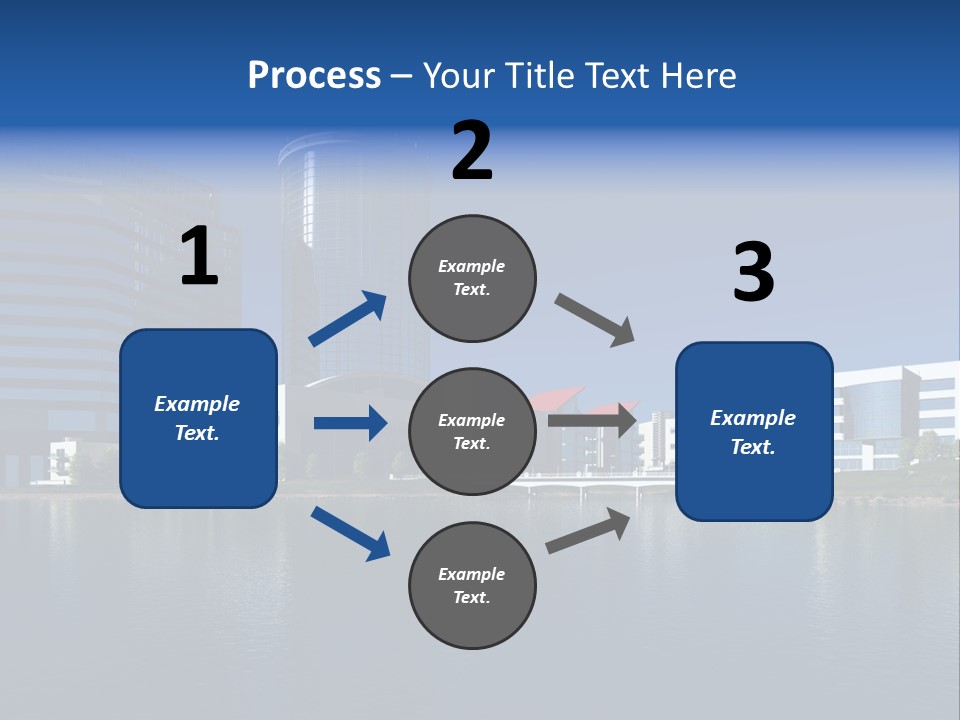 Illustration Shadow Mirror PowerPoint Template