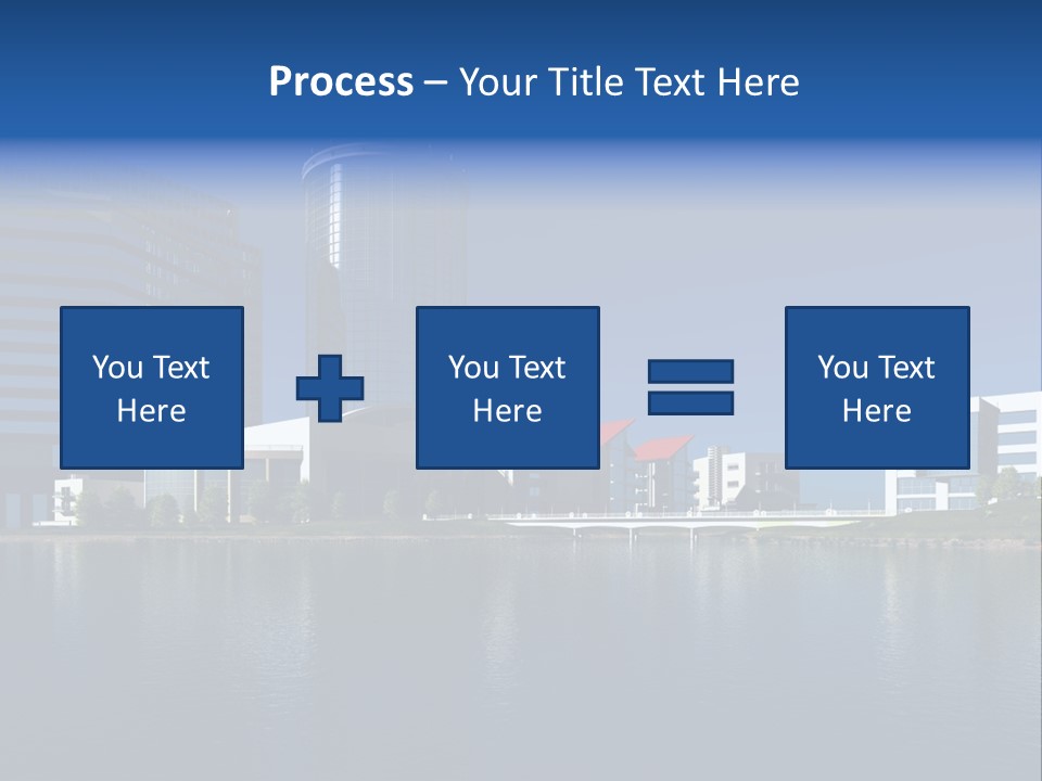 Illustration Shadow Mirror PowerPoint Template