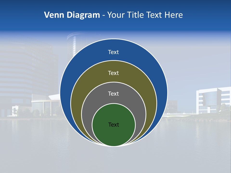 Illustration Shadow Mirror PowerPoint Template
