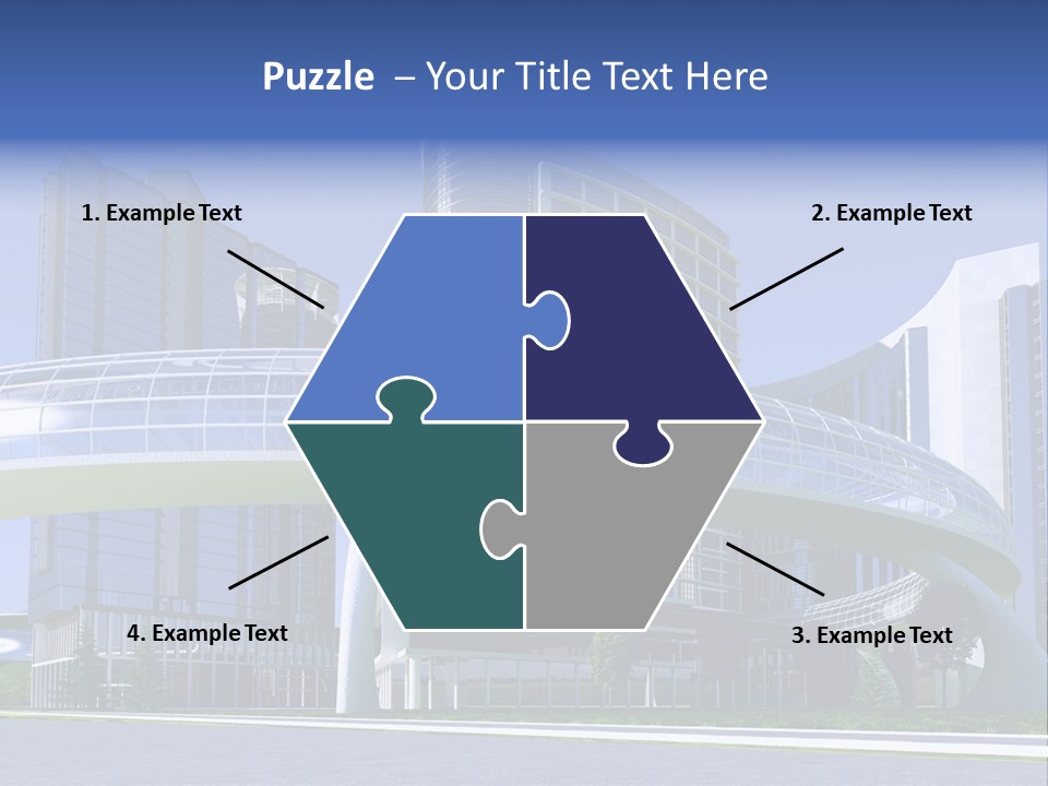 Skyline Water Cars PowerPoint Template