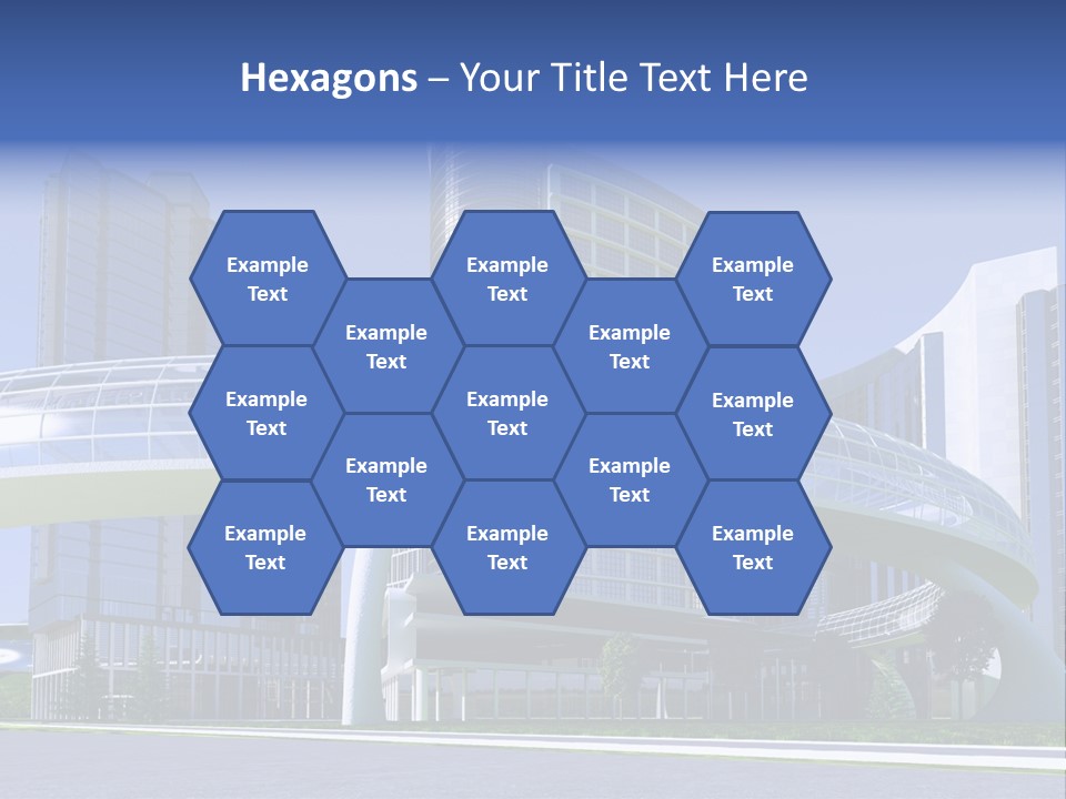 Skyline Water Cars PowerPoint Template