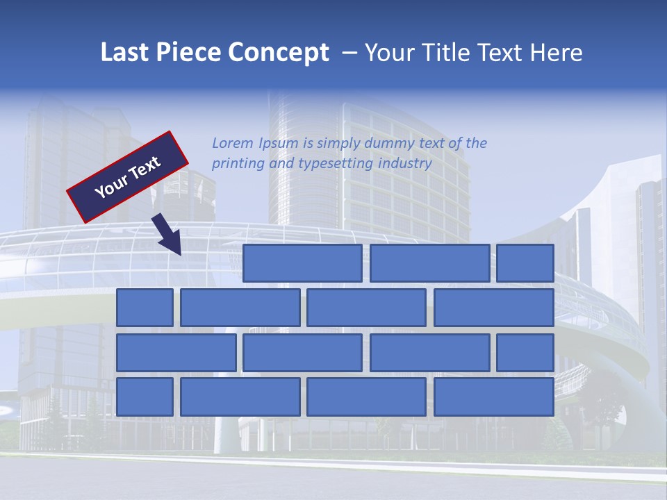 Skyline Water Cars PowerPoint Template