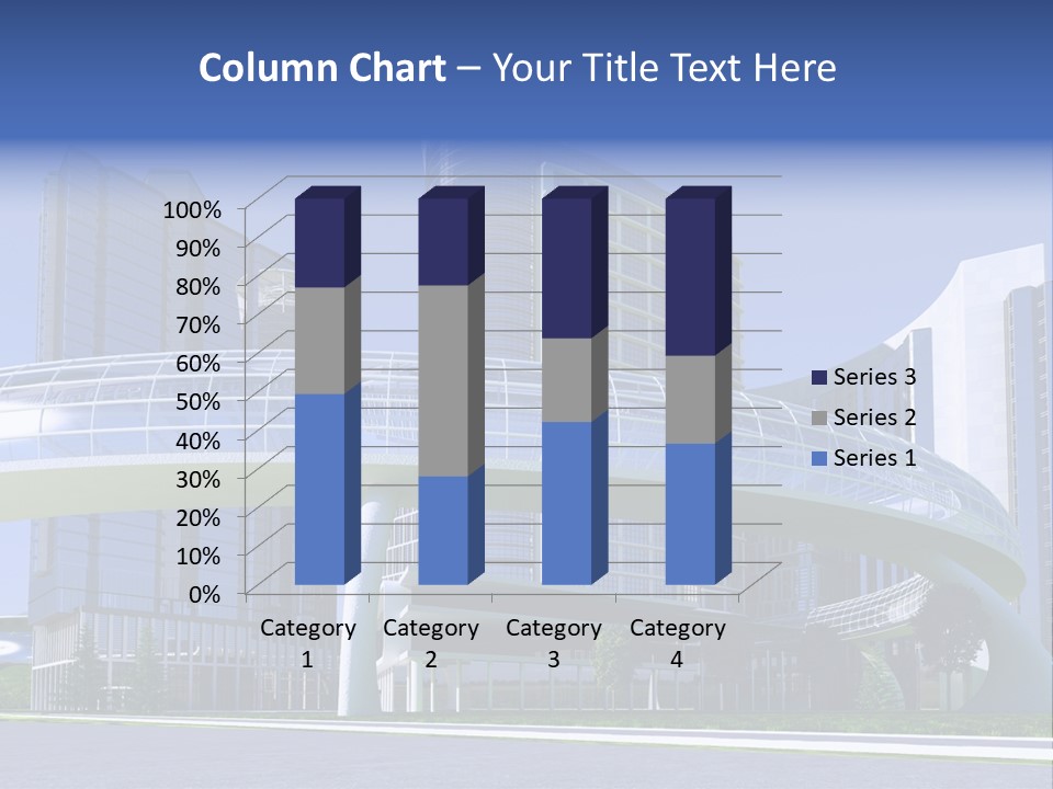 Skyline Water Cars PowerPoint Template