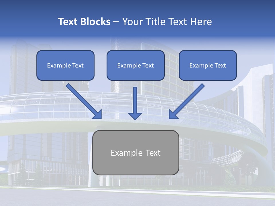 Skyline Water Cars PowerPoint Template