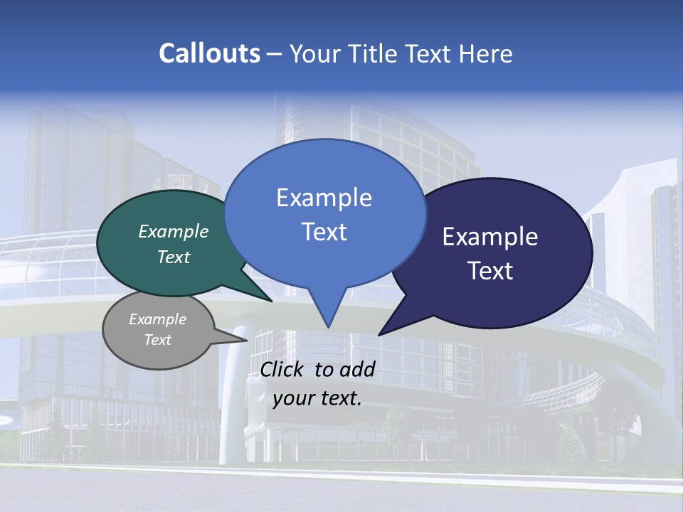 Skyline Water Cars PowerPoint Template