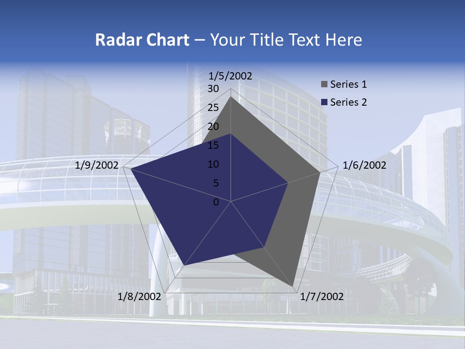 Skyline Water Cars PowerPoint Template