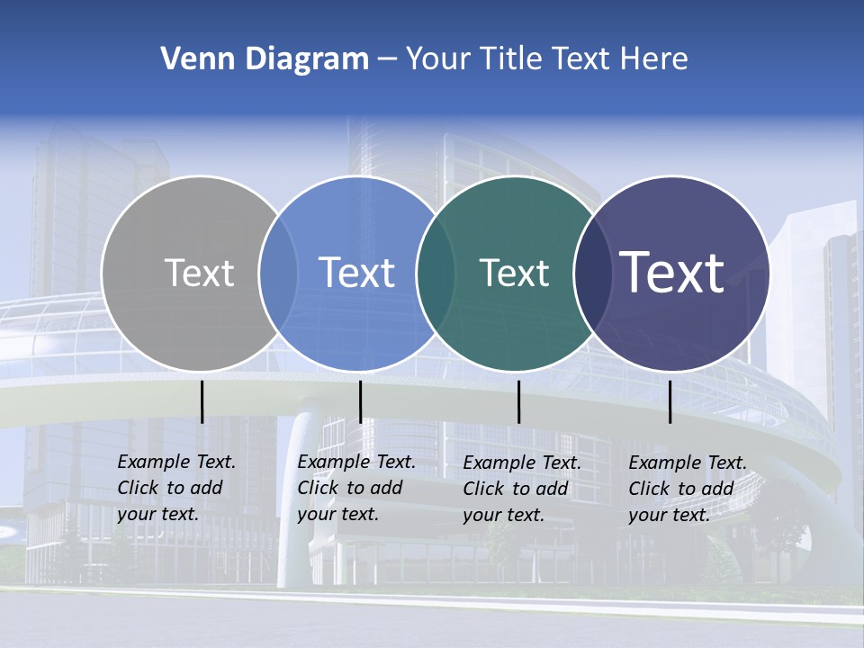 Skyline Water Cars PowerPoint Template
