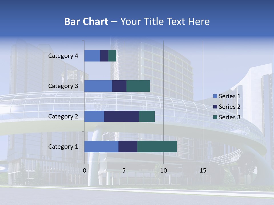 Skyline Water Cars PowerPoint Template