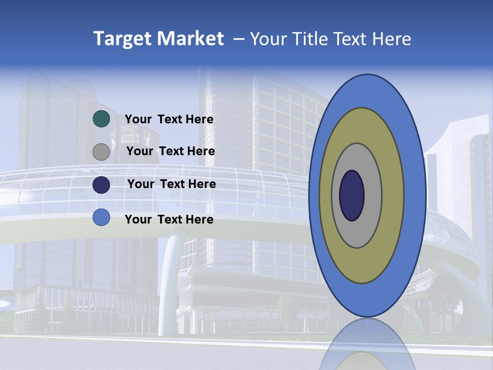 Skyline Water Cars PowerPoint Template