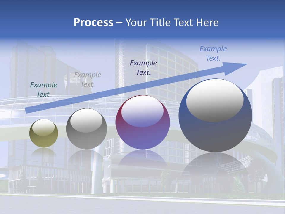 Skyline Water Cars PowerPoint Template