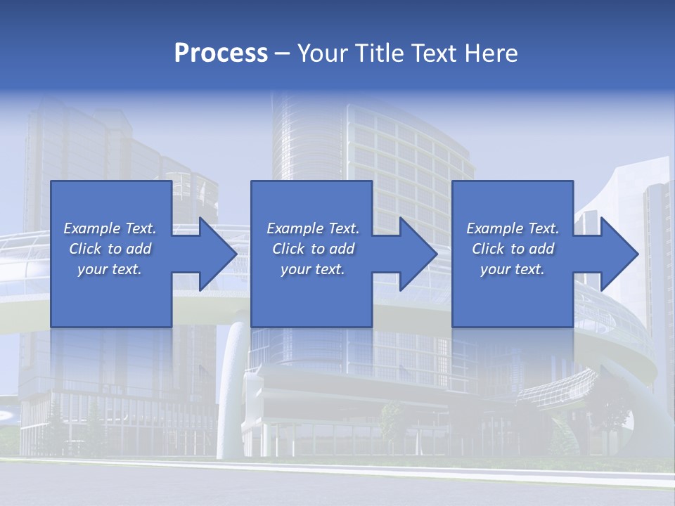 Skyline Water Cars PowerPoint Template