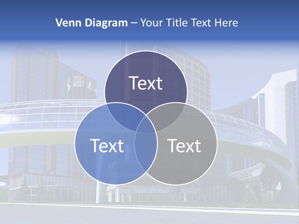 Skyline Water Cars PowerPoint Template