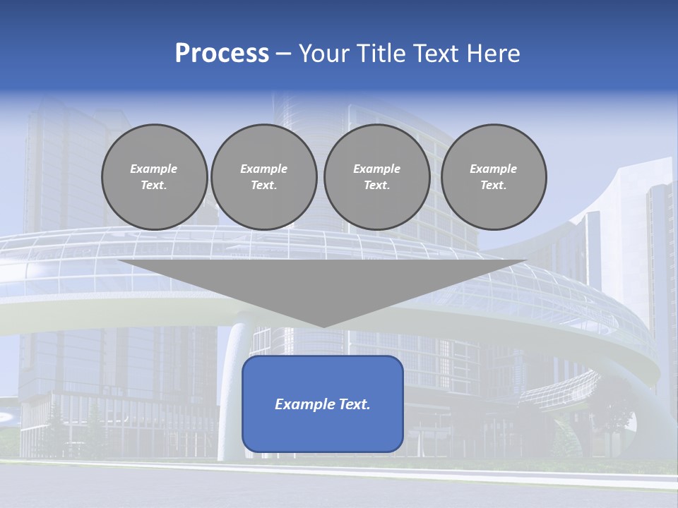 Skyline Water Cars PowerPoint Template