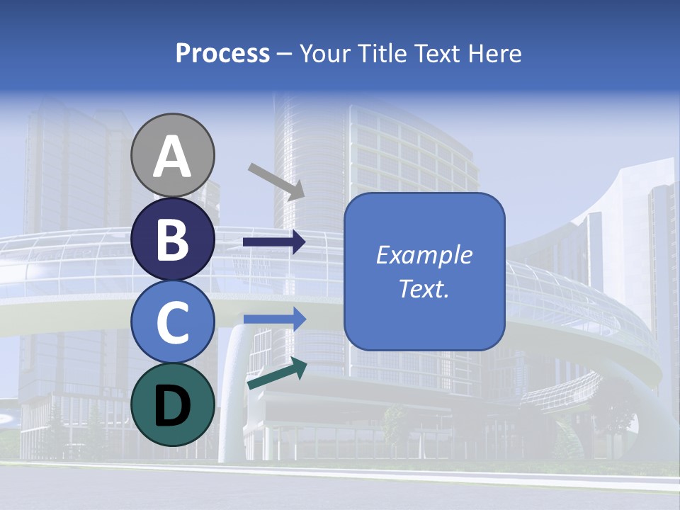Skyline Water Cars PowerPoint Template