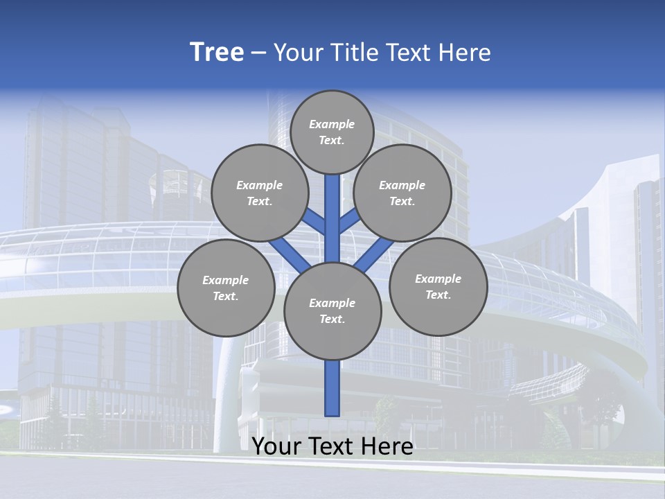 Skyline Water Cars PowerPoint Template