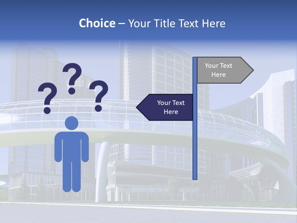 Skyline Water Cars PowerPoint Template