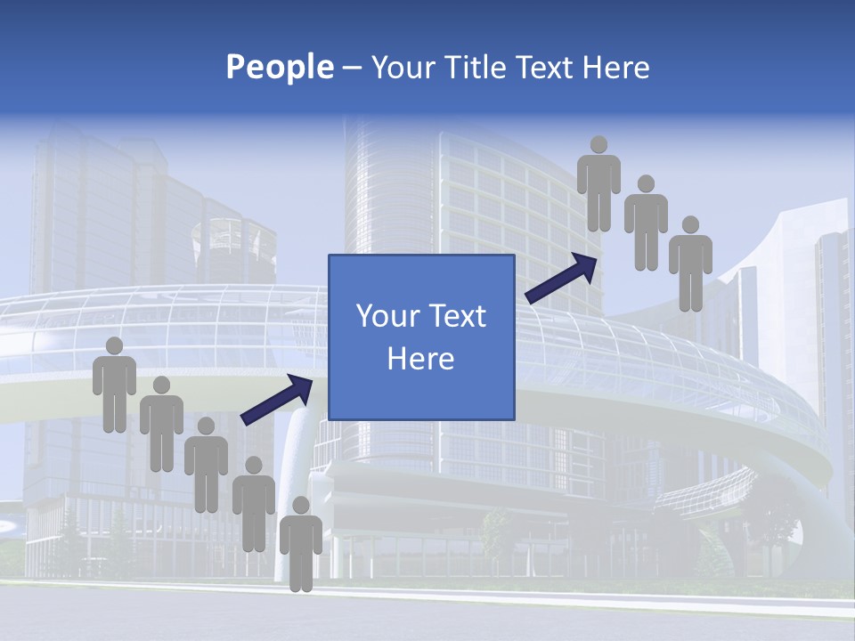 Skyline Water Cars PowerPoint Template